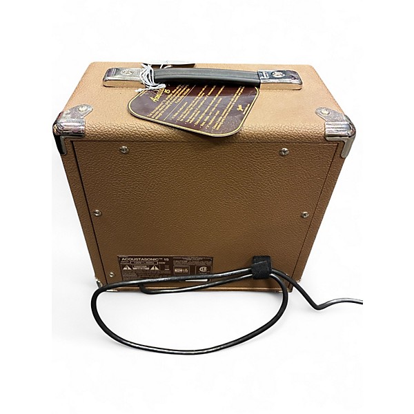 Used Fender Acoustasonic 15 Acoustic Guitar Combo Amp