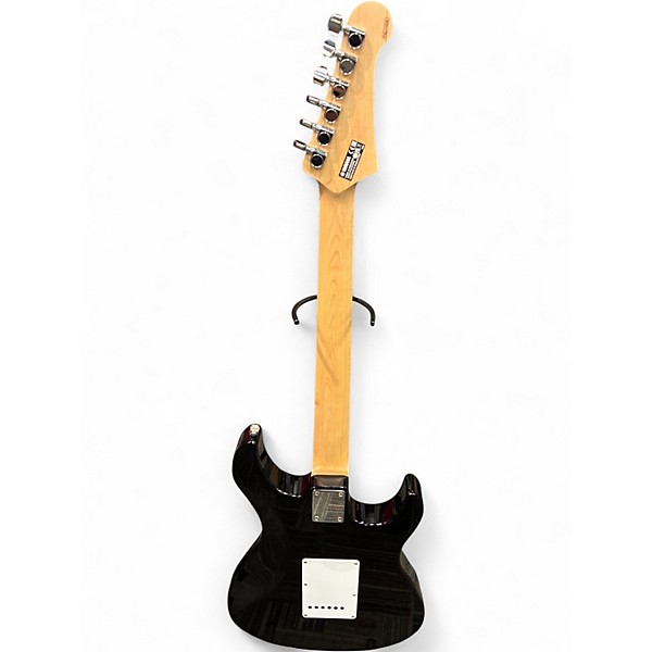 Used Yamaha Pacifica Left Handed Black Electric Guitar