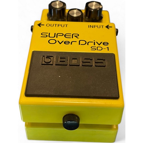 Used BOSS SD1 Super Overdrive Effect Pedal