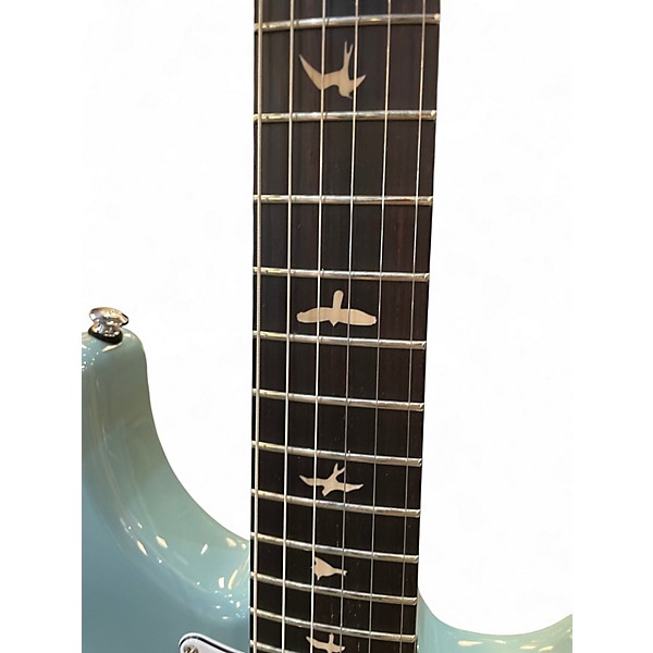 Used PRS SE Silver Sky NYLON BLUE Solid Body Electric Guitar