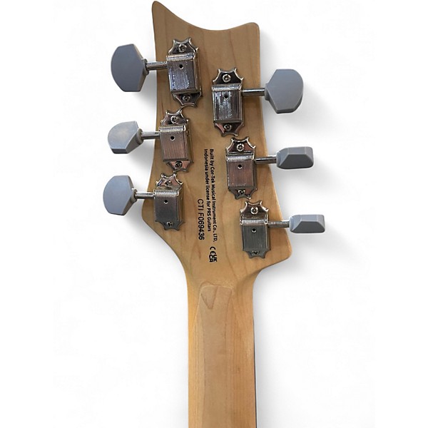 Used PRS SE Silver Sky NYLON BLUE Solid Body Electric Guitar