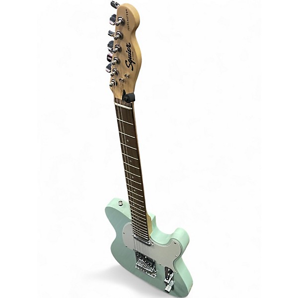 Used Squier Bullet Telecaster Mint Green Solid Body Electric Guitar