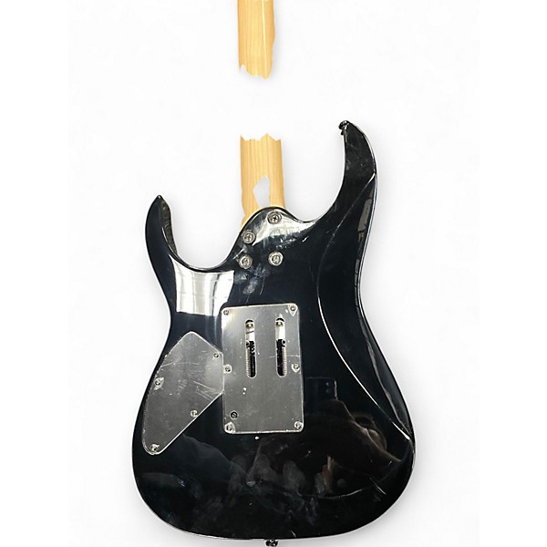 Used Ibanez RG370DXGP2 Black with Red and White Solid Body Electric Guitar