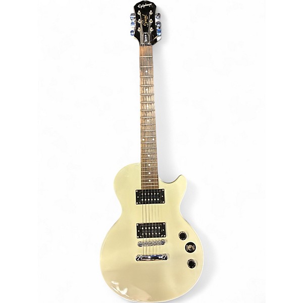 Used Epiphone Les Paul Special II White Solid Body Electric Guitar