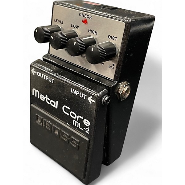 Used BOSS ML2 Metal Core Distortion Effect Pedal
