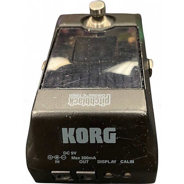 Used KORG PB01 Pitchblack Chromatic Tuner Pedal