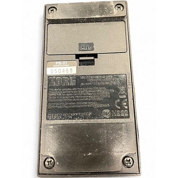 Used KORG PB01 Pitchblack Chromatic Tuner Pedal