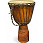 Used Sageman 14in DJEMBE 14IN HEAD Antique Natural Drum thumbnail