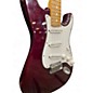 Used 1998 Fender American Standard Stratocaster Maroon Solid Body Electric Guitar
