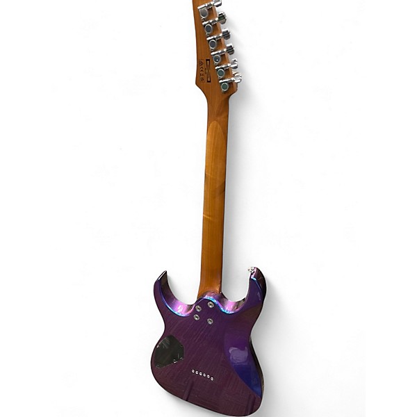 Used Ibanez GRG121SP BLUE METAL CHAMELEON Solid Body Electric Guitar