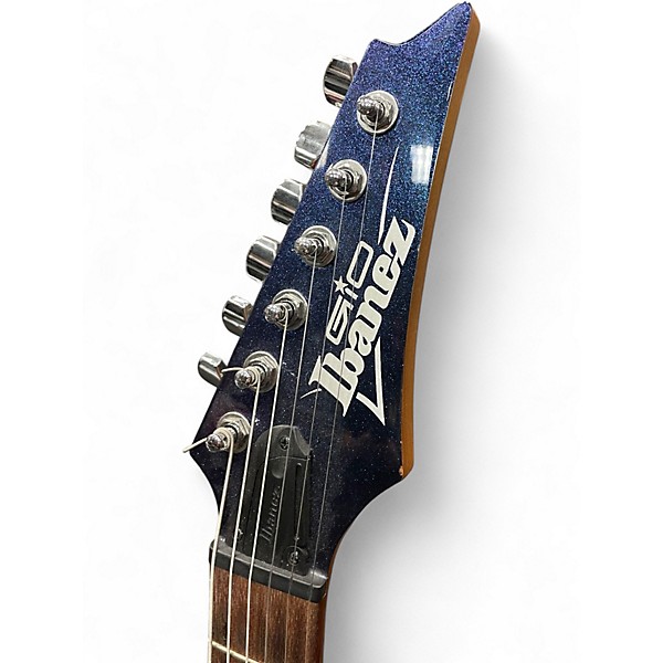 Used Ibanez GRG121SP BLUE METAL CHAMELEON Solid Body Electric Guitar