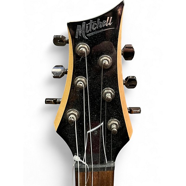 Used Mitchell MD200 Black Solid Body Electric Guitar