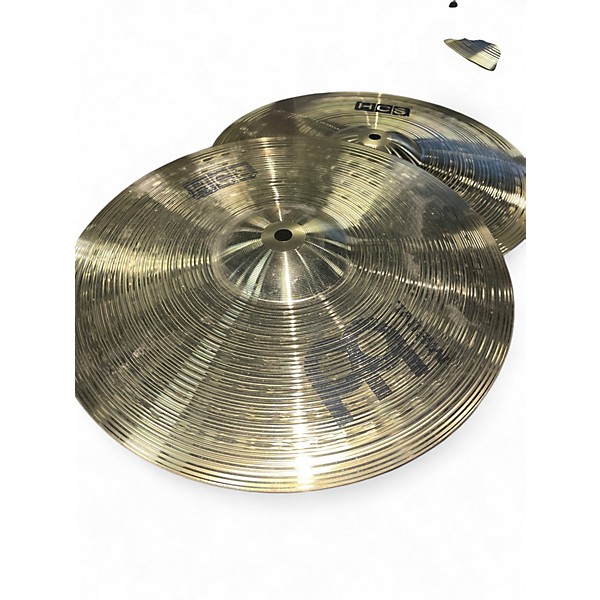 Used MEINL 14in HCS Hi Hat Pair Cymbal