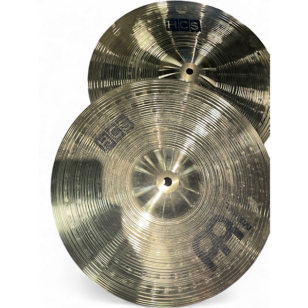 Used MEINL 14in HCS Hi Hat Pair Cymbal