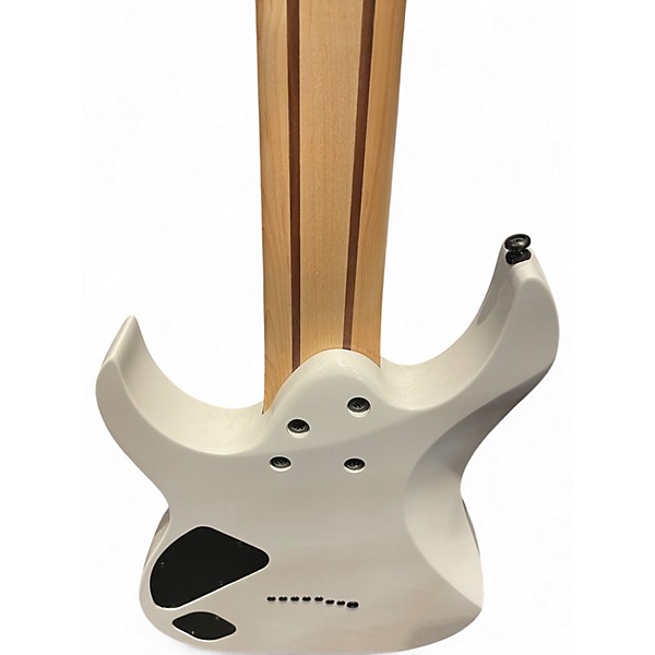 Used Ibanez RG8 8 String white Solid Body Electric Guitar