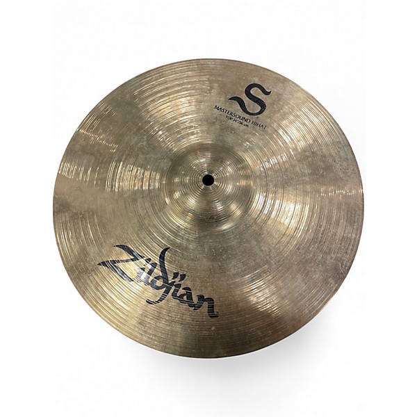 Used Zildjian 14in S Family Mastersound Hi-Hats Pair Cymbal