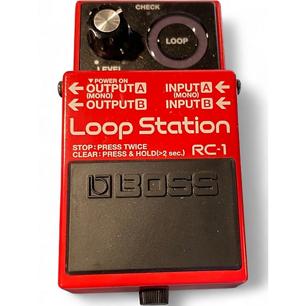 Used BOSS RC1 Loop Station Pedal