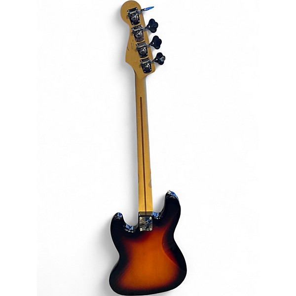 Used Fender Player Jazz Bass 3 Tone Sunburst Electric Bass Guitar