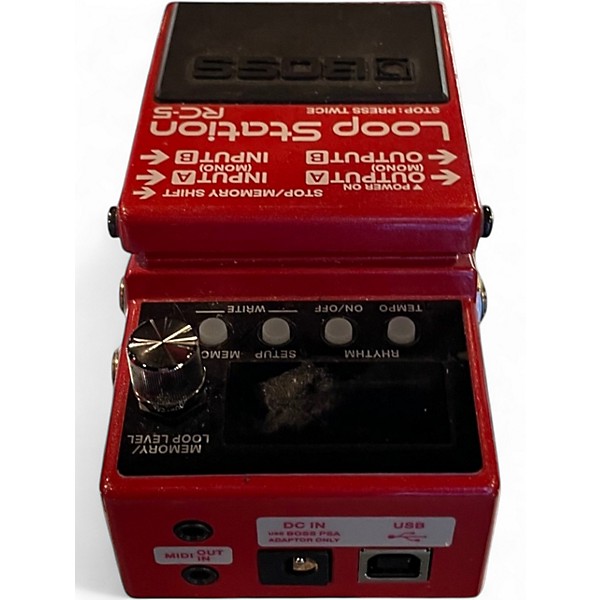 Used BOSS RC5 Loop Station Pedal