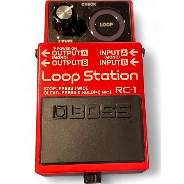 Used BOSS RC1 Loop Station Pedal