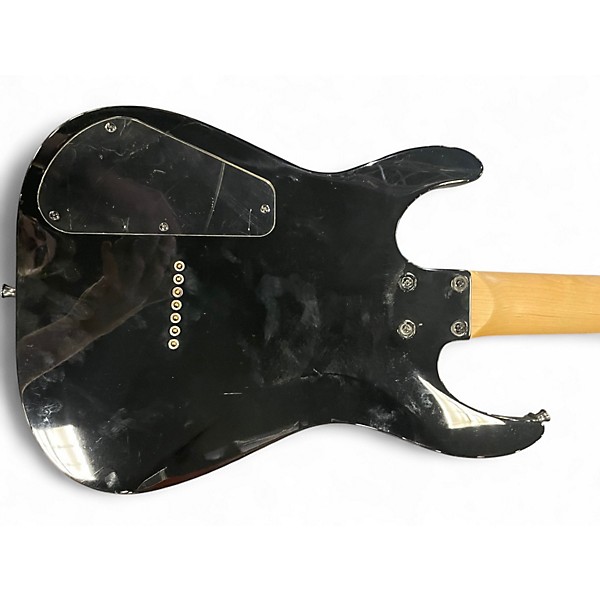 Used Jackson JS22-7 Dinky 7 String Black Solid Body Electric Guitar