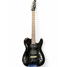 Used Harley Benton TE-40 TBK Black Solid Body Electric Guitar