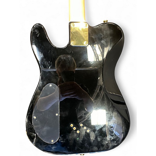 Used Harley Benton TE-40 TBK Black Solid Body Electric Guitar