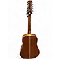 Used Mitchell D120S-12E Natural 12 String Acoustic Guitar
