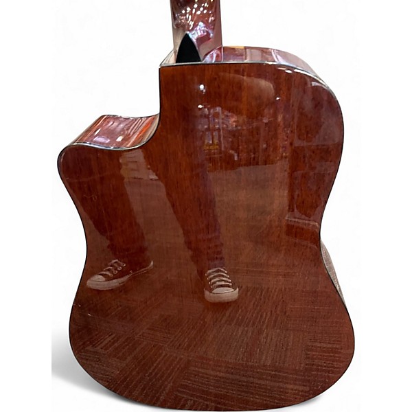 Used Fender CD 60CE NAT Natural Acoustic Electric Guitar