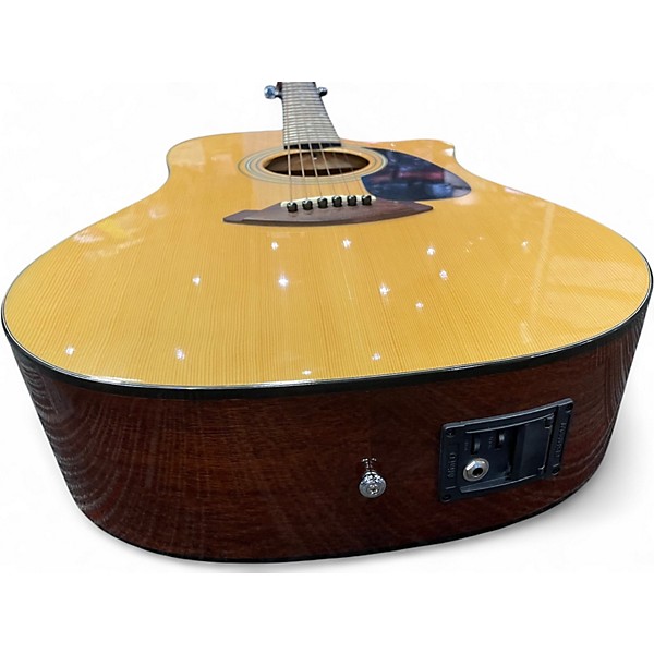 Used Fender CD 60CE NAT Natural Acoustic Electric Guitar