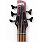 Used Ibanez SR505e 5 String black aurora burst Electric Bass Guitar