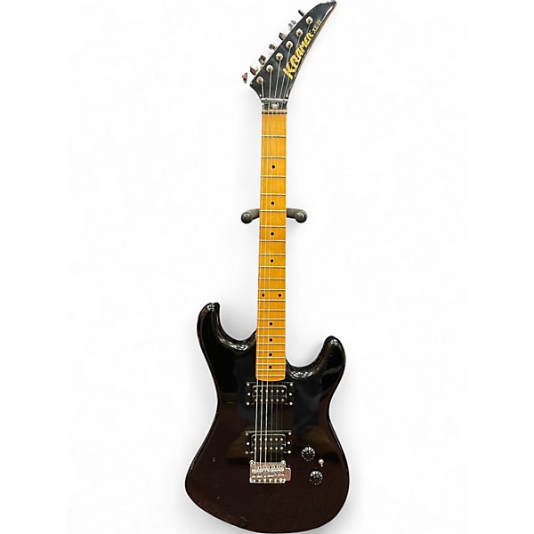 Used Kramer XLII Black Solid Body Electric Guitar