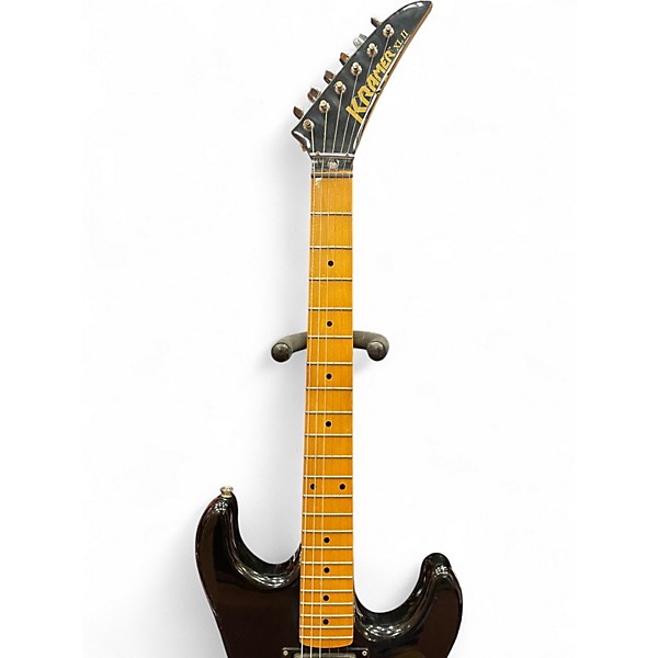 Used Kramer XLII Black Solid Body Electric Guitar