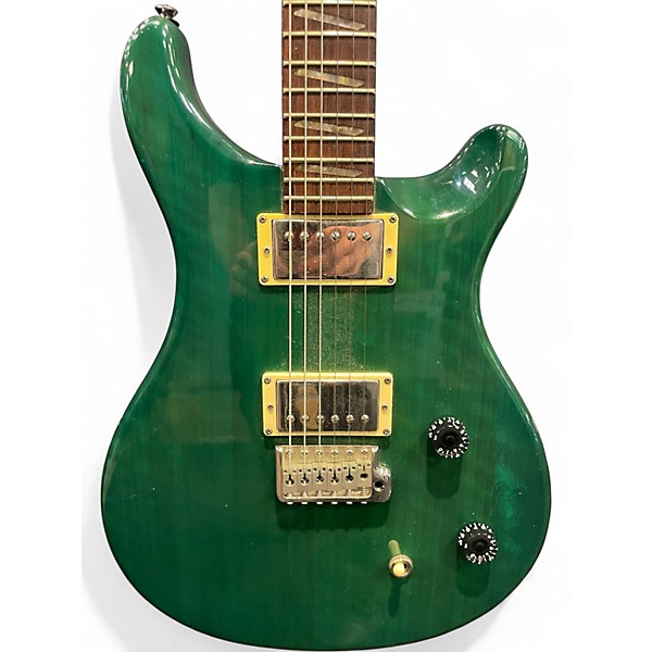 Used PRS Carlos Santana Signature SE Green Solid Body Electric Guitar