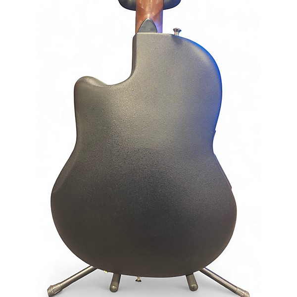 Used Ovation 1861AX-5 Standard Balladeer Natural Acoustic Electric Guitar