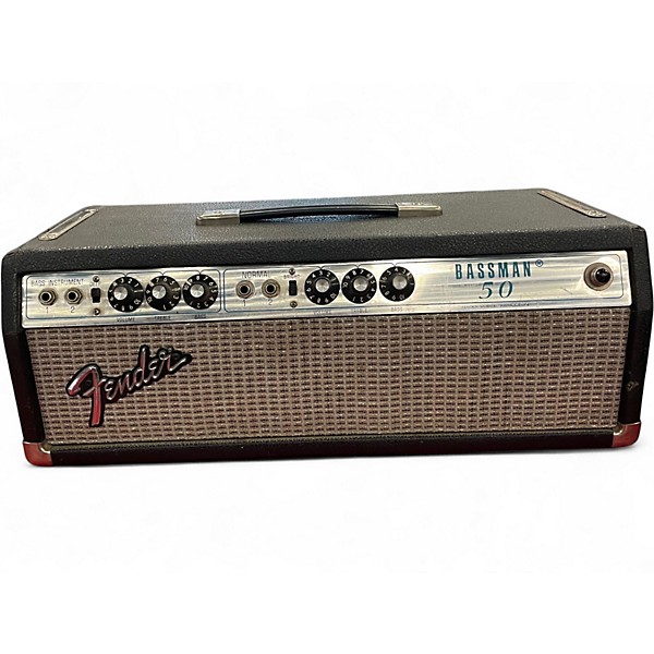 Used Fender Bassman 50 Tube Guitar Amp Head