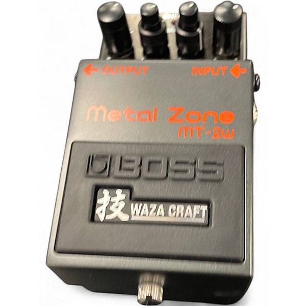 Used BOSS MT2W Metal Zone Waza Craft Effect Pedal