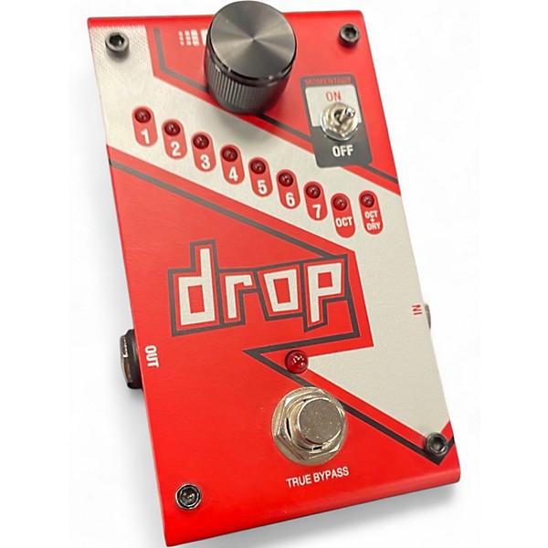 Used DigiTech The Drop Polyphonic Drop Tune Pitch-Shifter Effect Pedal