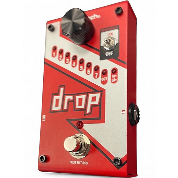 Used DigiTech The Drop Polyphonic Drop Tune Pitch-Shifter Effect Pedal