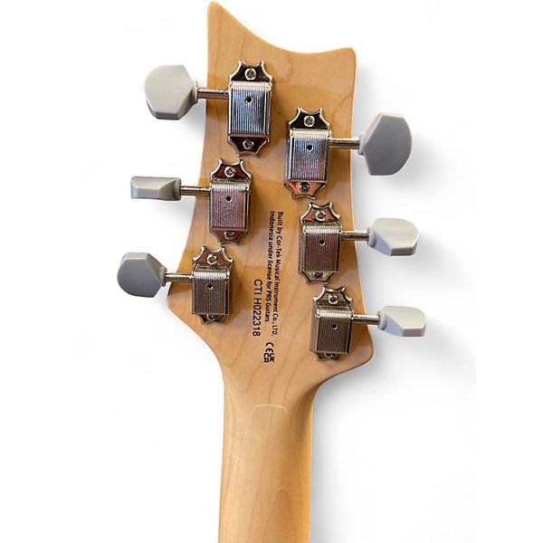 Used PRS SE Silver Sky DERBY RED Solid Body Electric Guitar