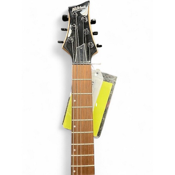 Used Mitchell MM100 Black Solid Body Electric Guitar