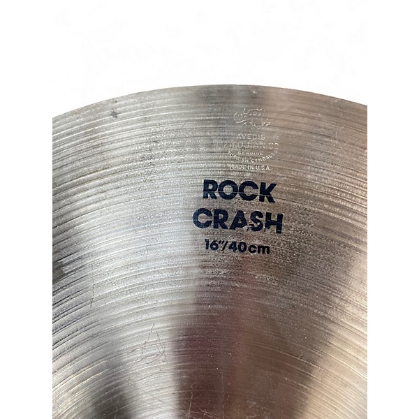 Used Zildjian 16in Rock Crash Cymbal