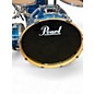 Used Pearl 7 Piece EXPORT SERIES EXR BLUE STRATA Drum Kit