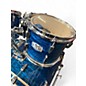 Used Pearl 7 Piece EXPORT SERIES EXR BLUE STRATA Drum Kit