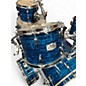Used Pearl 7 Piece EXPORT SERIES EXR BLUE STRATA Drum Kit