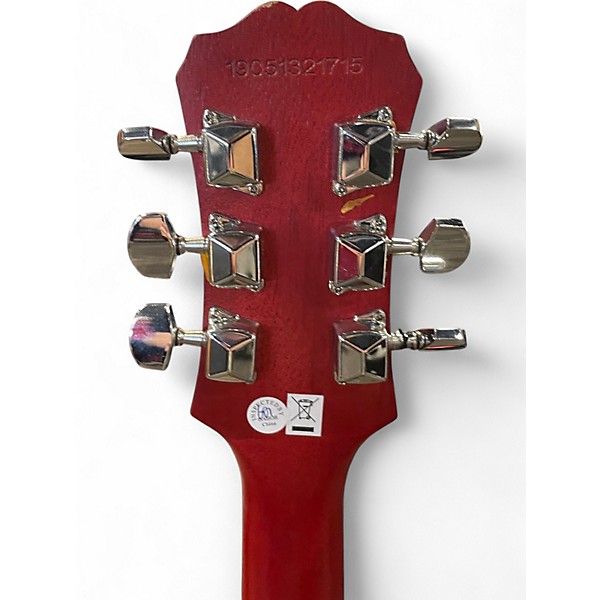 Used Epiphone Les Paul Special I P90 Transparent red Solid Body Electric Guitar