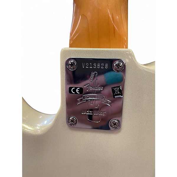 Used Fender 60TH ANNIVERSARY 60'S JAZZ Pearl White Electric Bass Guitar