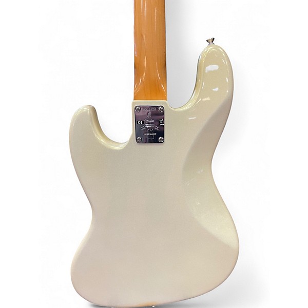 Used Fender 60TH ANNIVERSARY 60'S JAZZ Pearl White Electric Bass Guitar