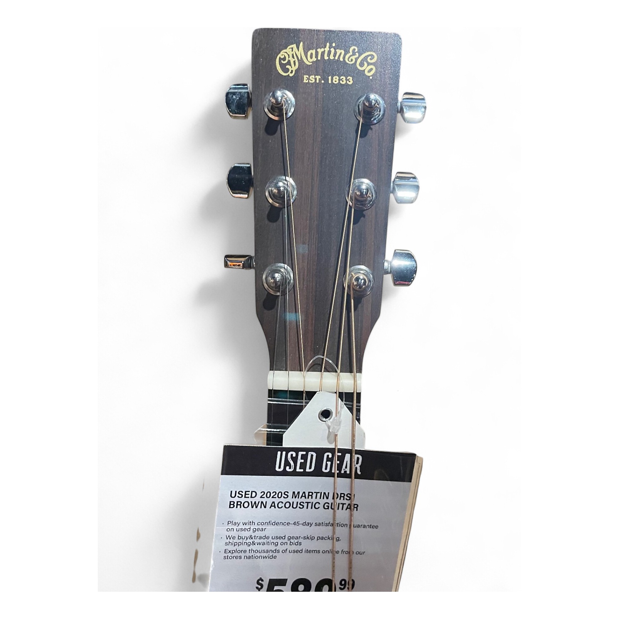 Used 2020s Martin DRS1 Brown Acoustic Guitar Brown | Guitar Center