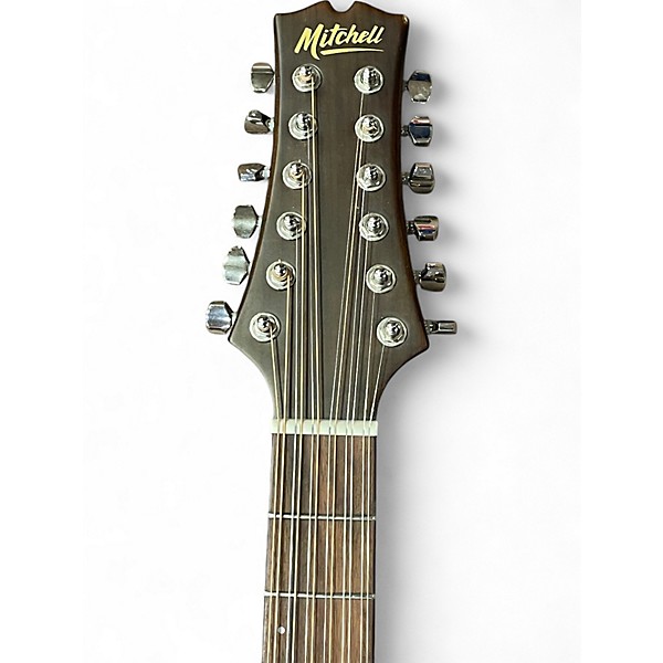 Used Mitchell T331TCE-BST EDGE BURST 12 String Acoustic Electric Guitar